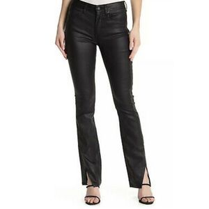 Free People Spellbound Coated Bootcut Jeans